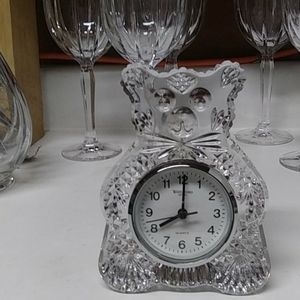 Waterford teddybear clock